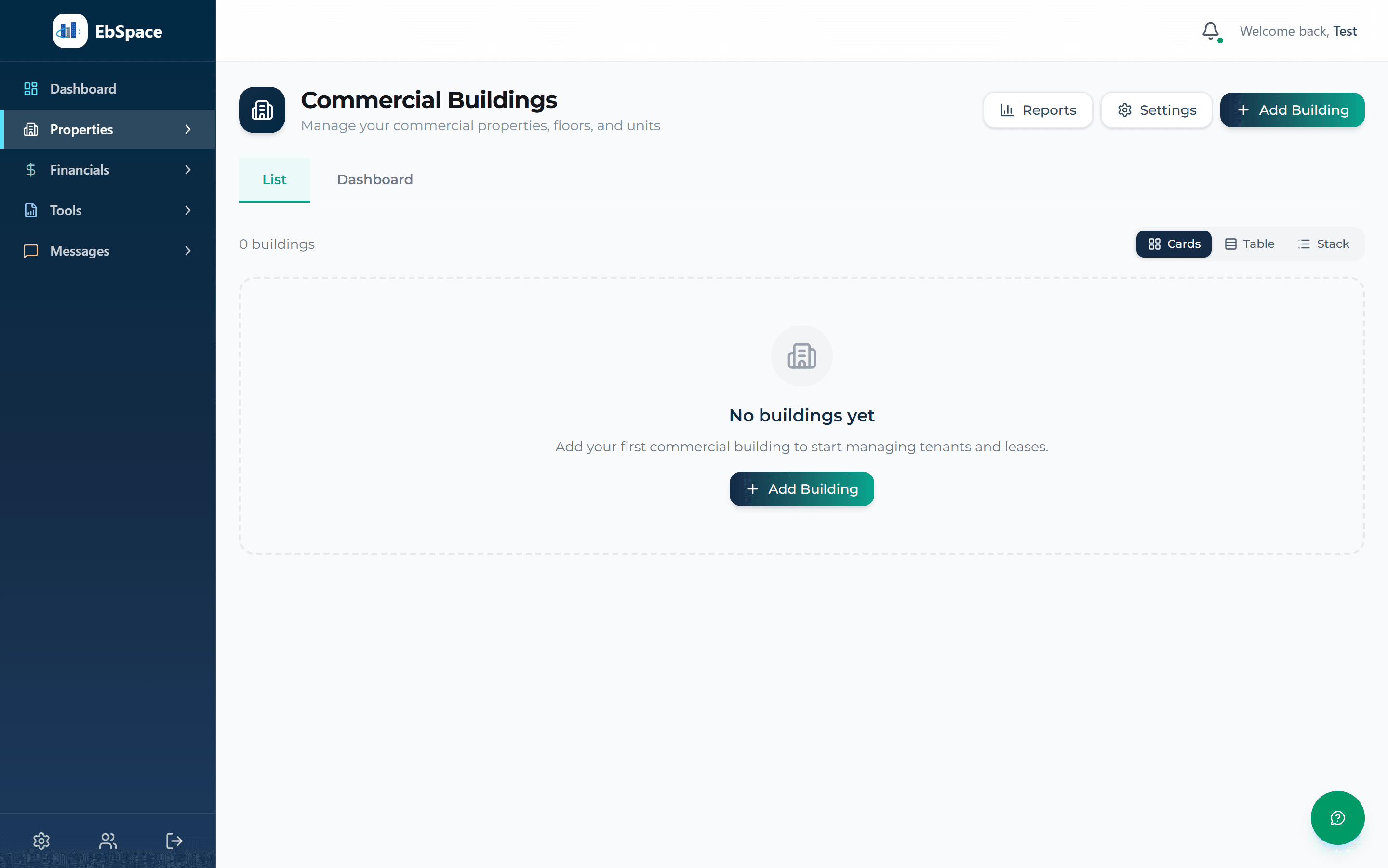 Commercial buildings module